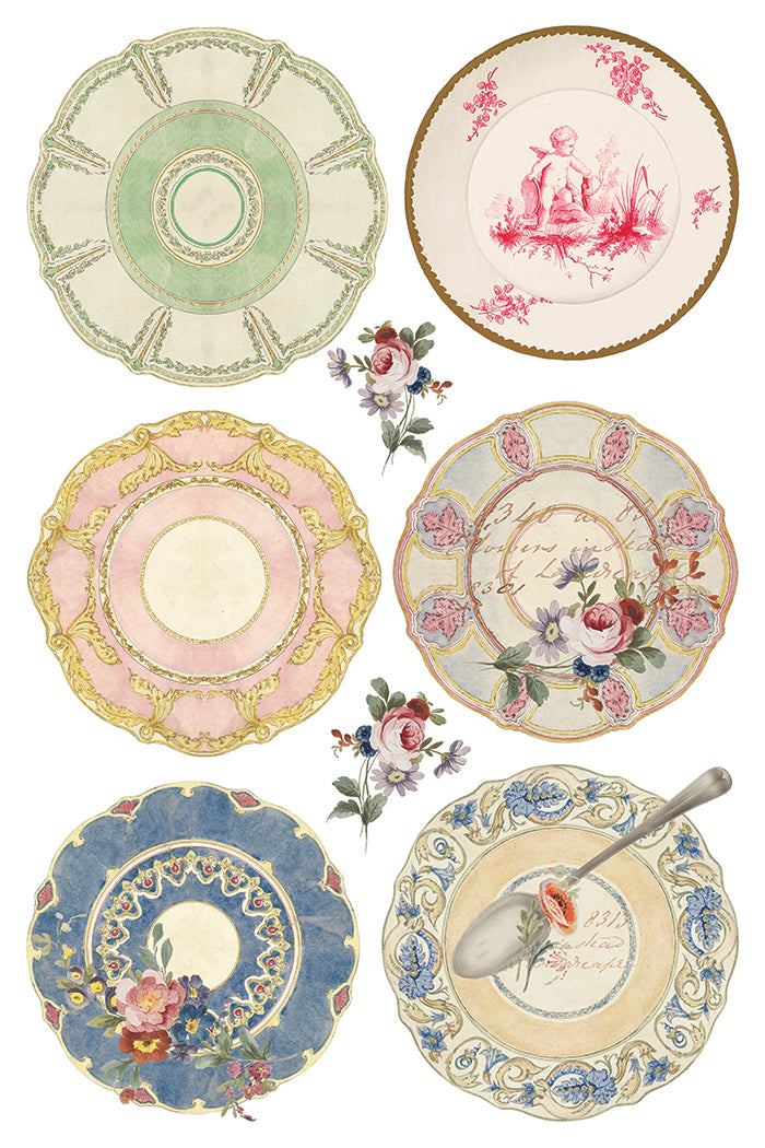 The Belgravia — IOD Transfer 8x12 Full Color Transfer Set