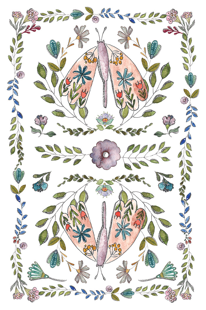 Fern Fables — IOD Transfer 8x12 Full Color Transfer Set
