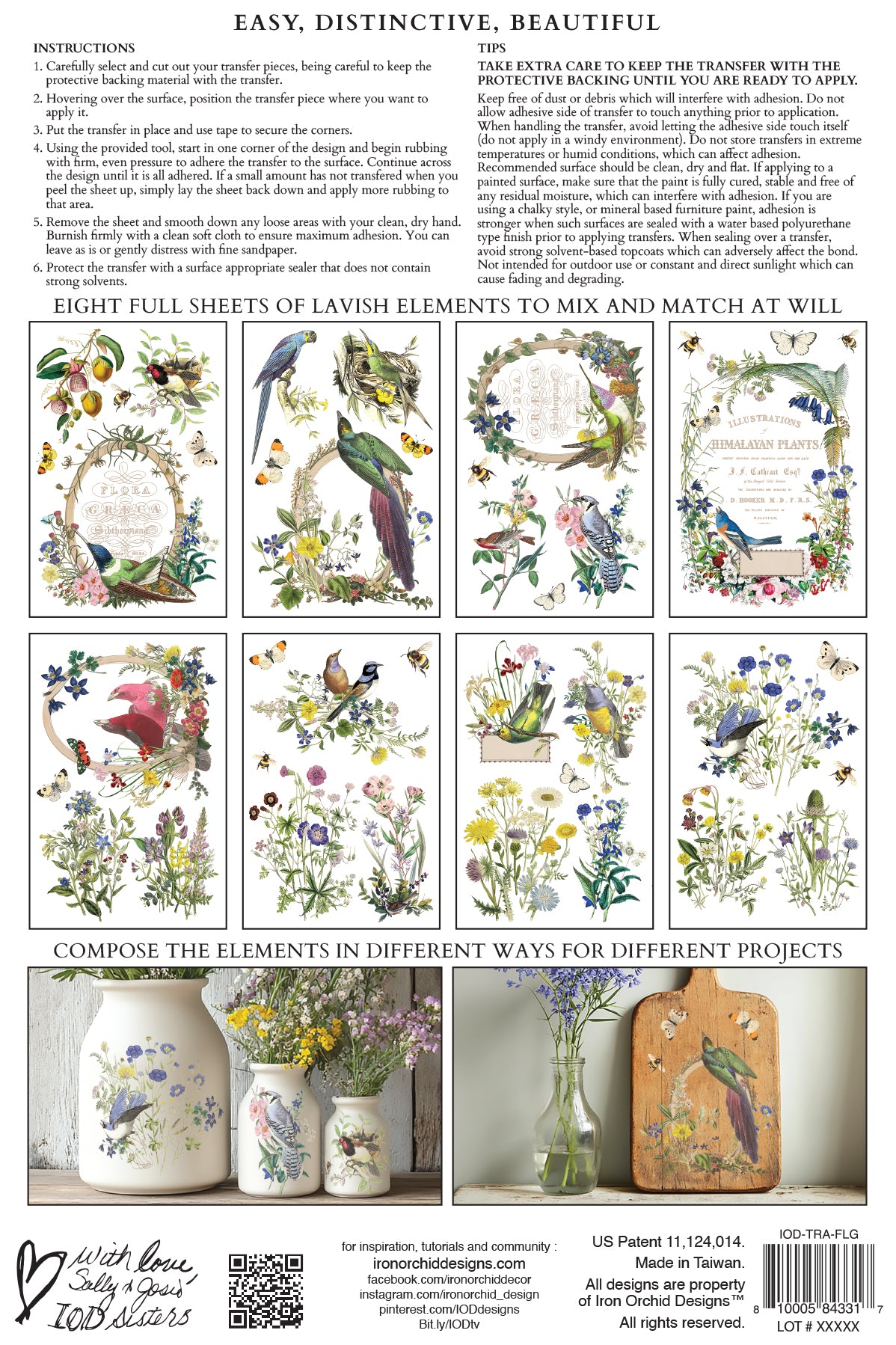 Flora Greca IOD Transfer