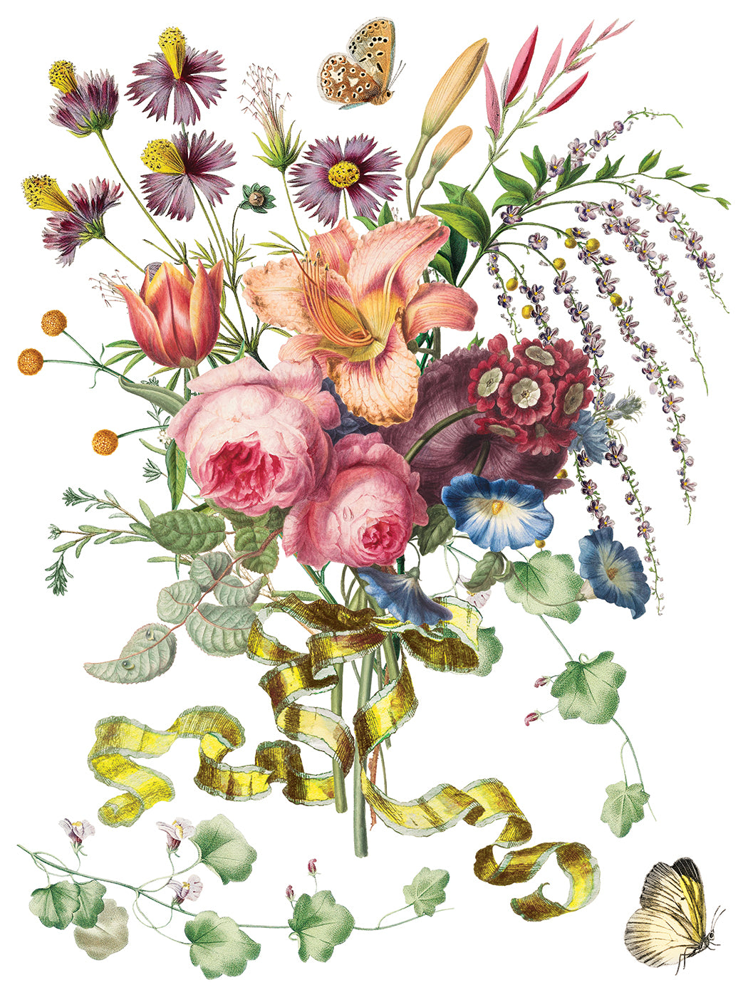 Marché des Fleurs — IOD Transfer 12x16 Full Color Transfer Set