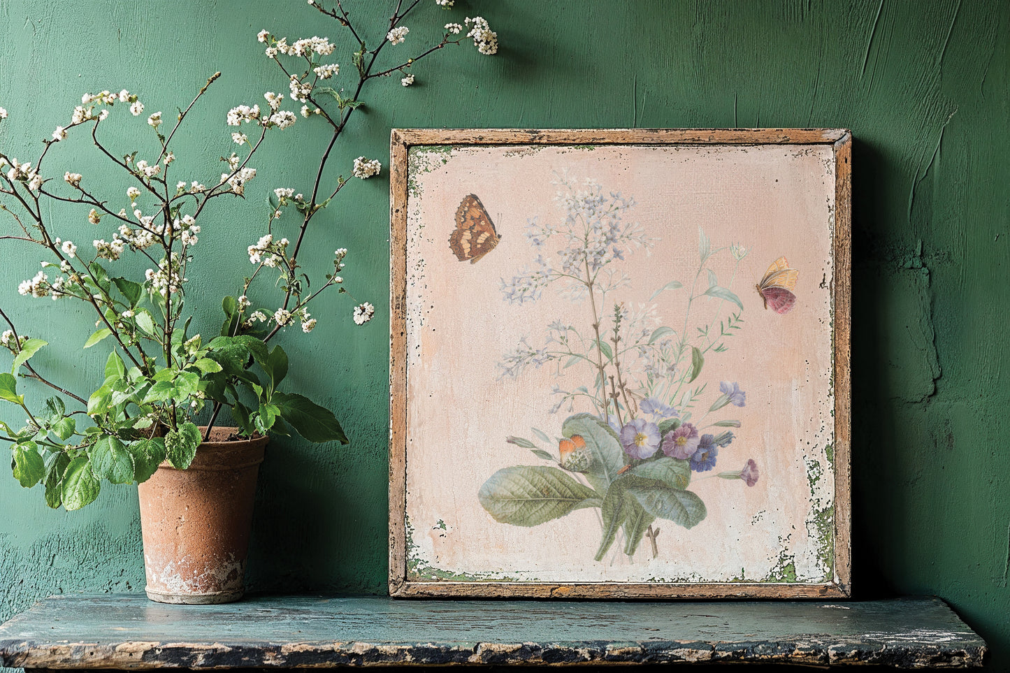Marché des Fleurs — IOD Transfer 12x16 Full Color Transfer Set