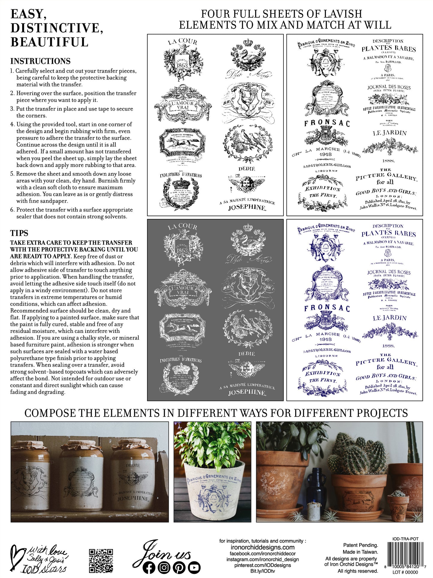 IOD Traditional Pots Transfer