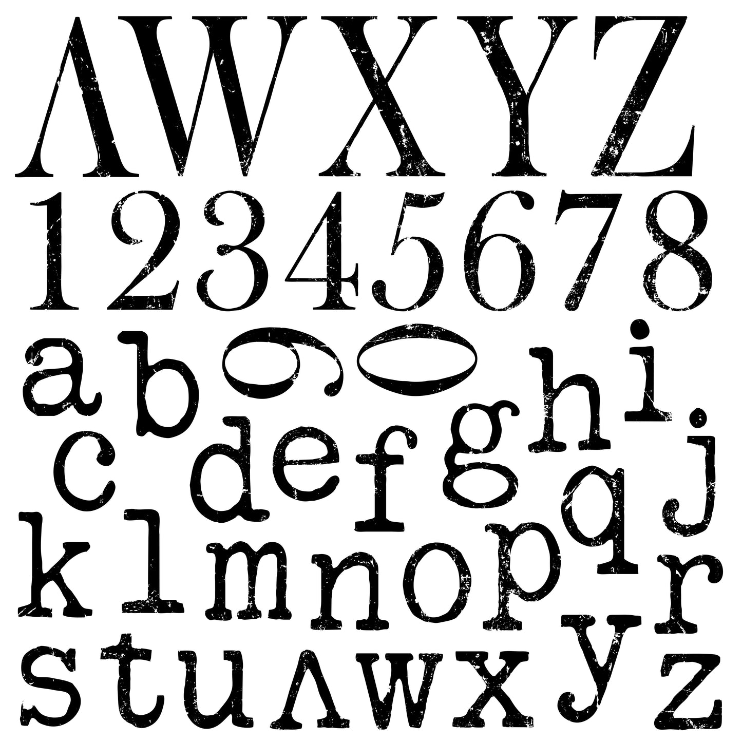 Typesetting – IOD Decor Stamp Set