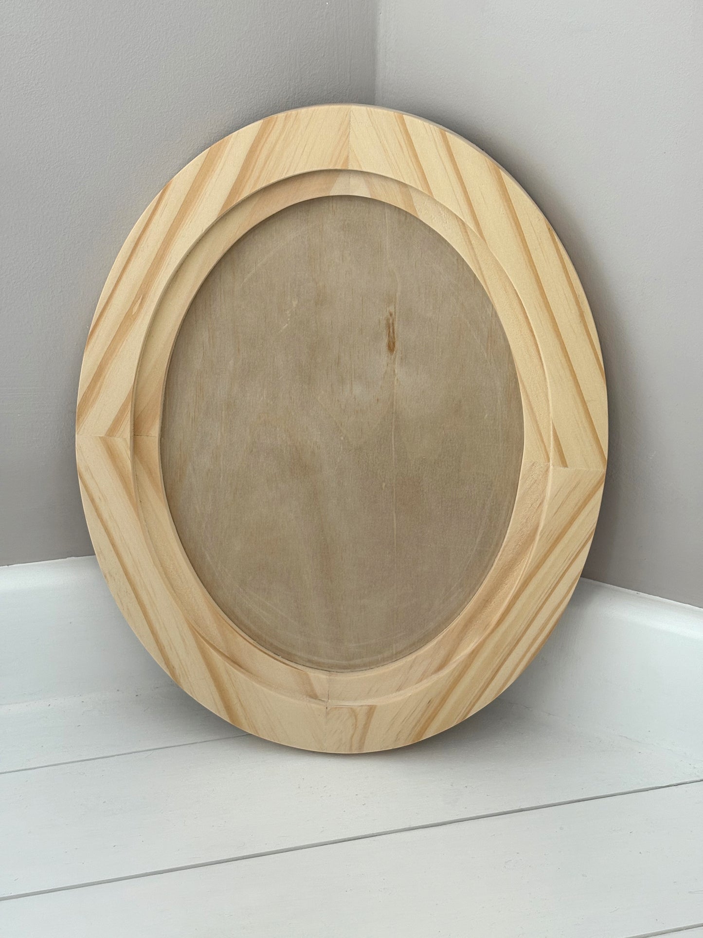 Large Oval Wood Blank