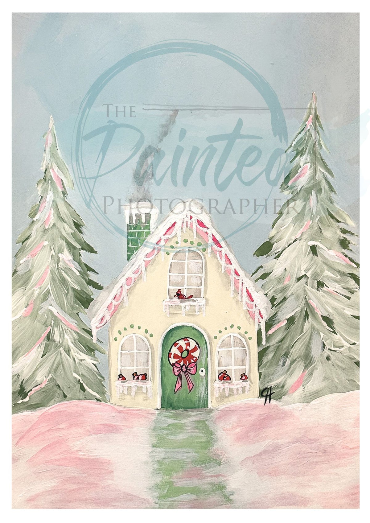 *SPECIAL EDITION* Peppermint Cottage 8x10