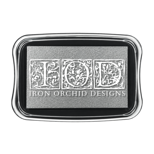 Silver Sparkle IOD Decor Ink Pad