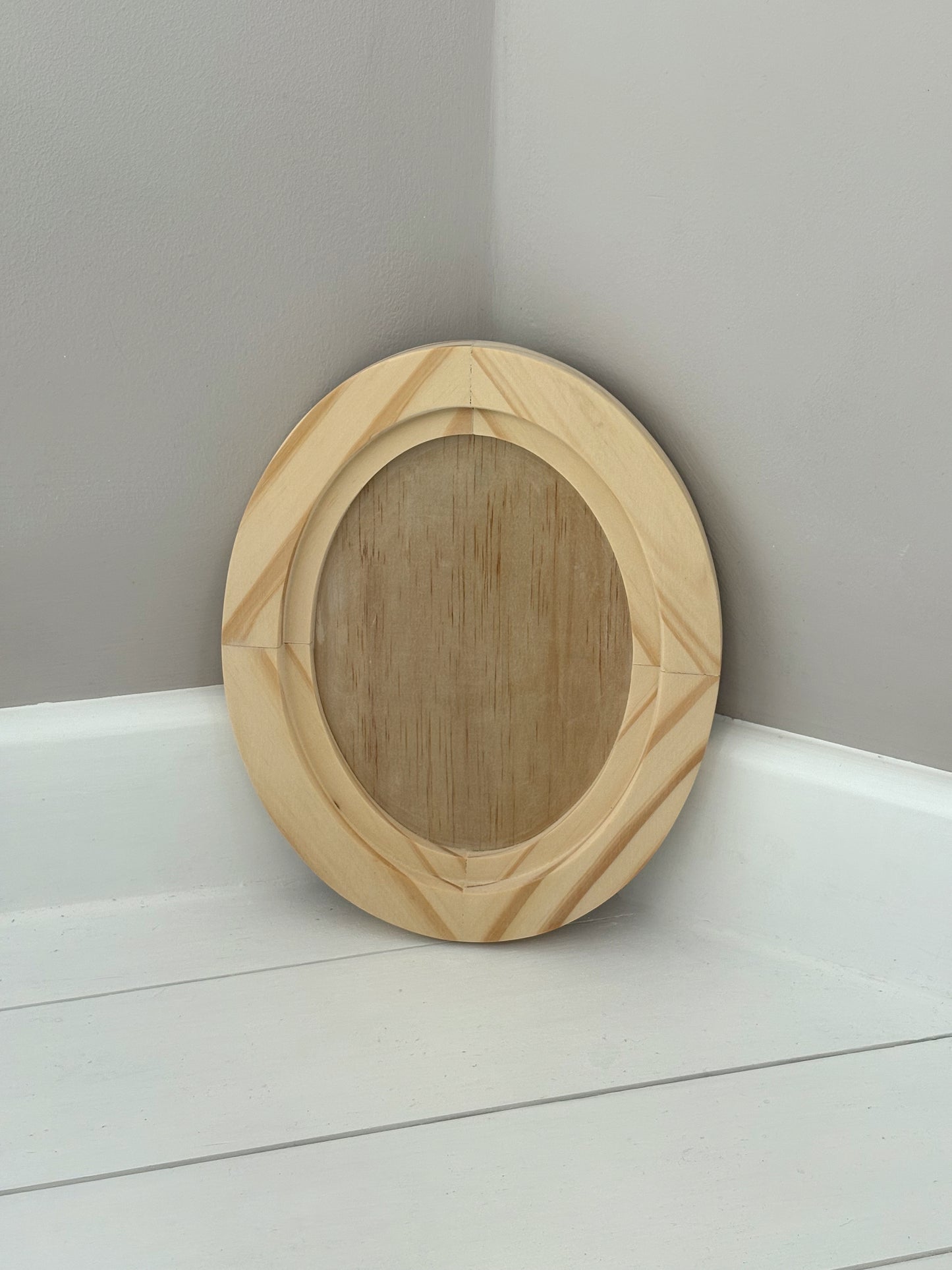 Small Oval Wood Blank