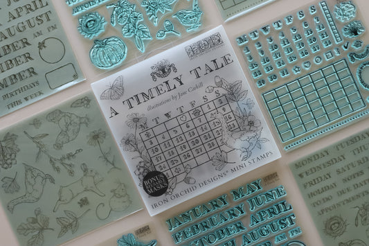 A Timely Tale Stamp 6x6