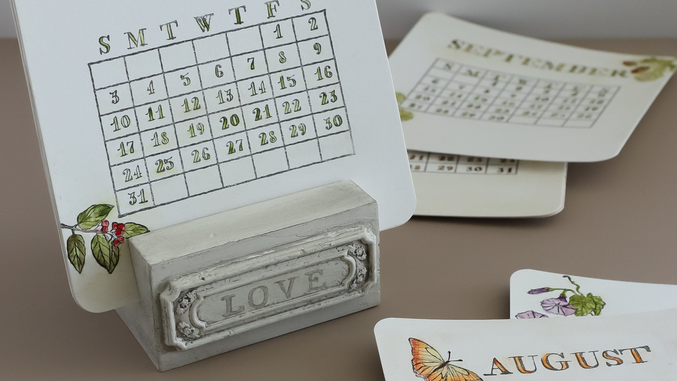 A Timely Tale Stamp 6x6