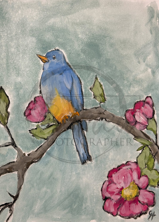 Whispering Spring with Color - Connie's Rice Paper