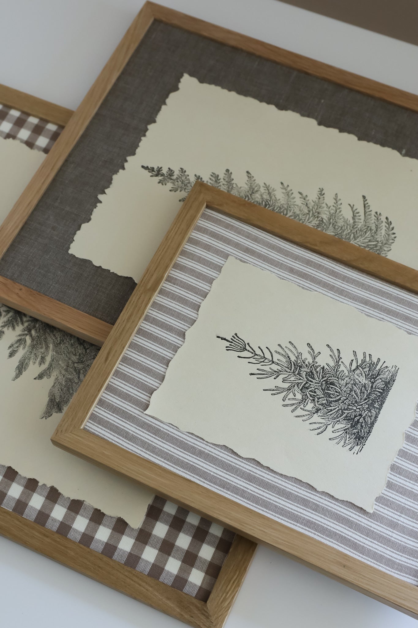 Winter Grove 12x12 IOD Stamp