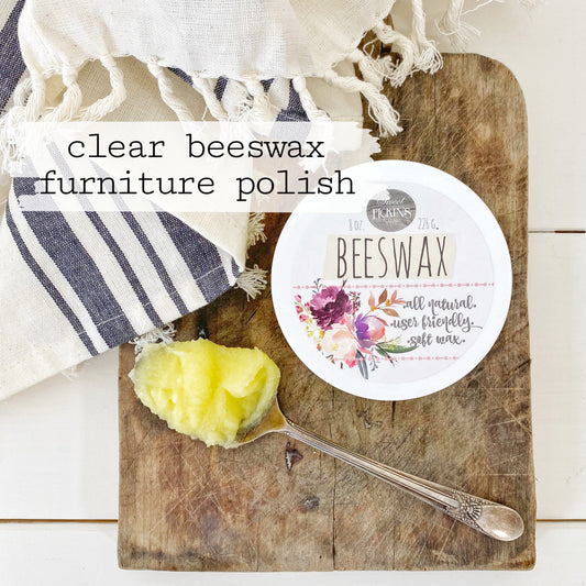 Sweet Pickins Beeswax Furniture Polish - Clear