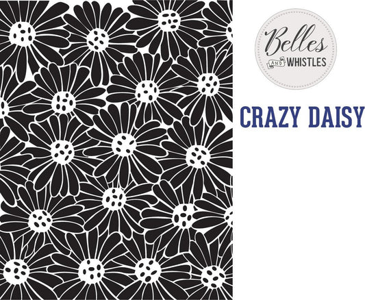 Crazy Daisy - Stencil