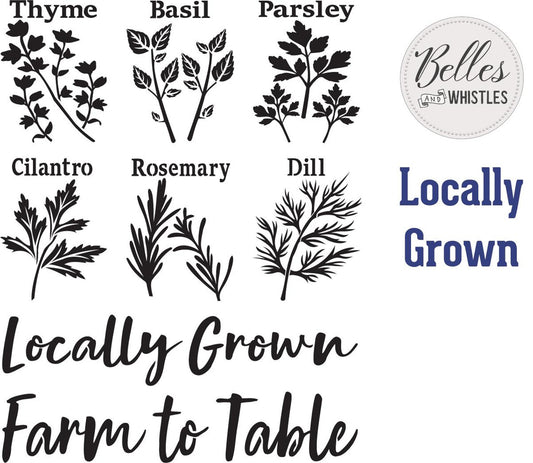 Locally Grown - Stencil