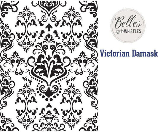 Victorian Damask - Stencil