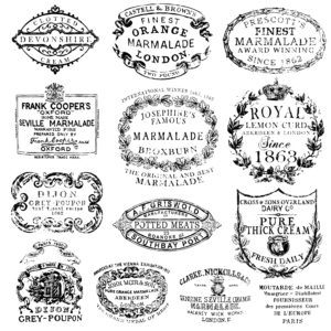 Crockery – IOD Decor Stamp Set