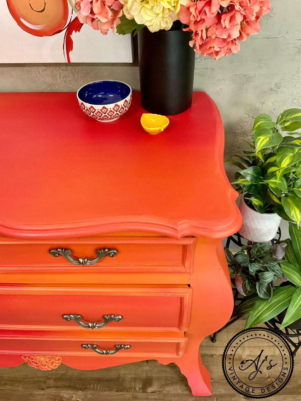 Florida Orange Chalk Mineral Paint