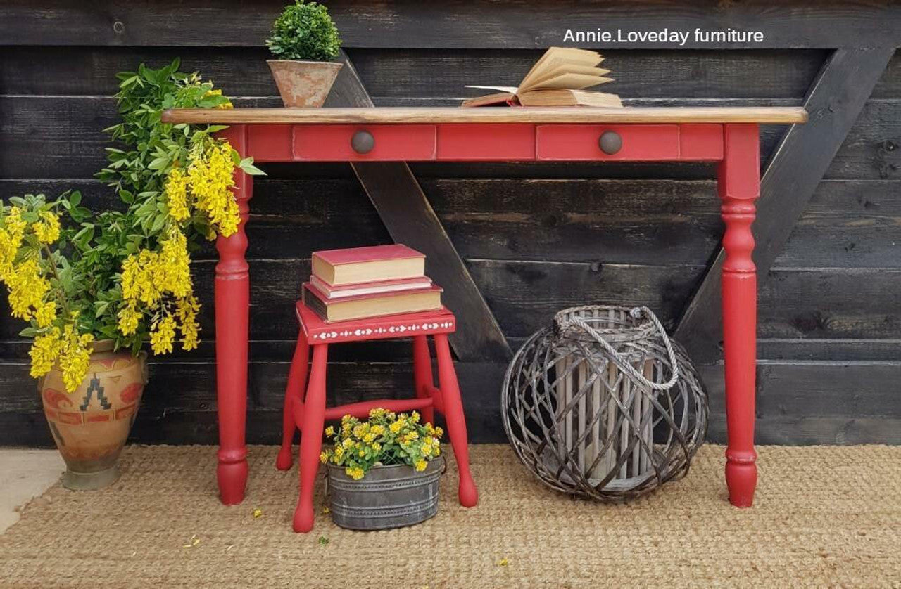 Honky Tonk Red Chalk Mineral Paint