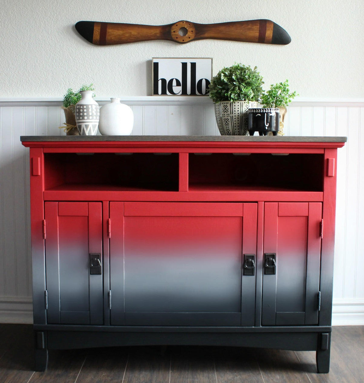 Honky Tonk Red Chalk Mineral Paint