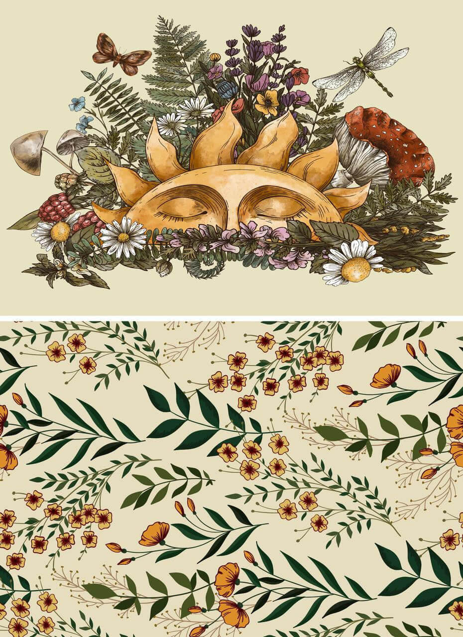 Here Comes the Sun - Tissue Decoupage Paper