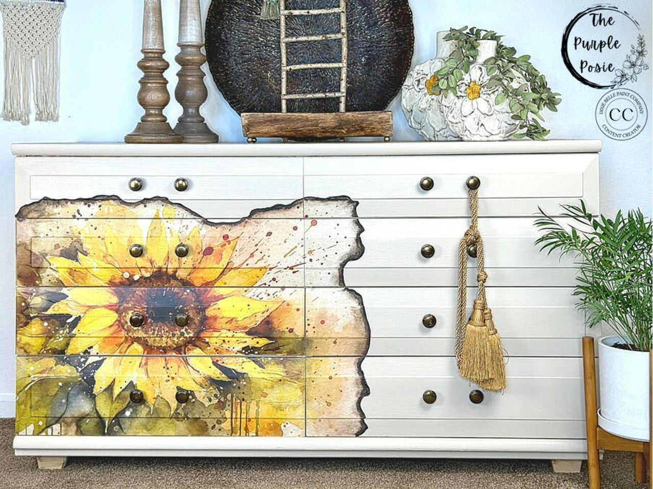 Sunny Daze - A1 Rice Decoupage Paper