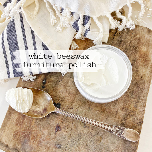 Sweet Pickins Beeswax Furniture Polish - White
