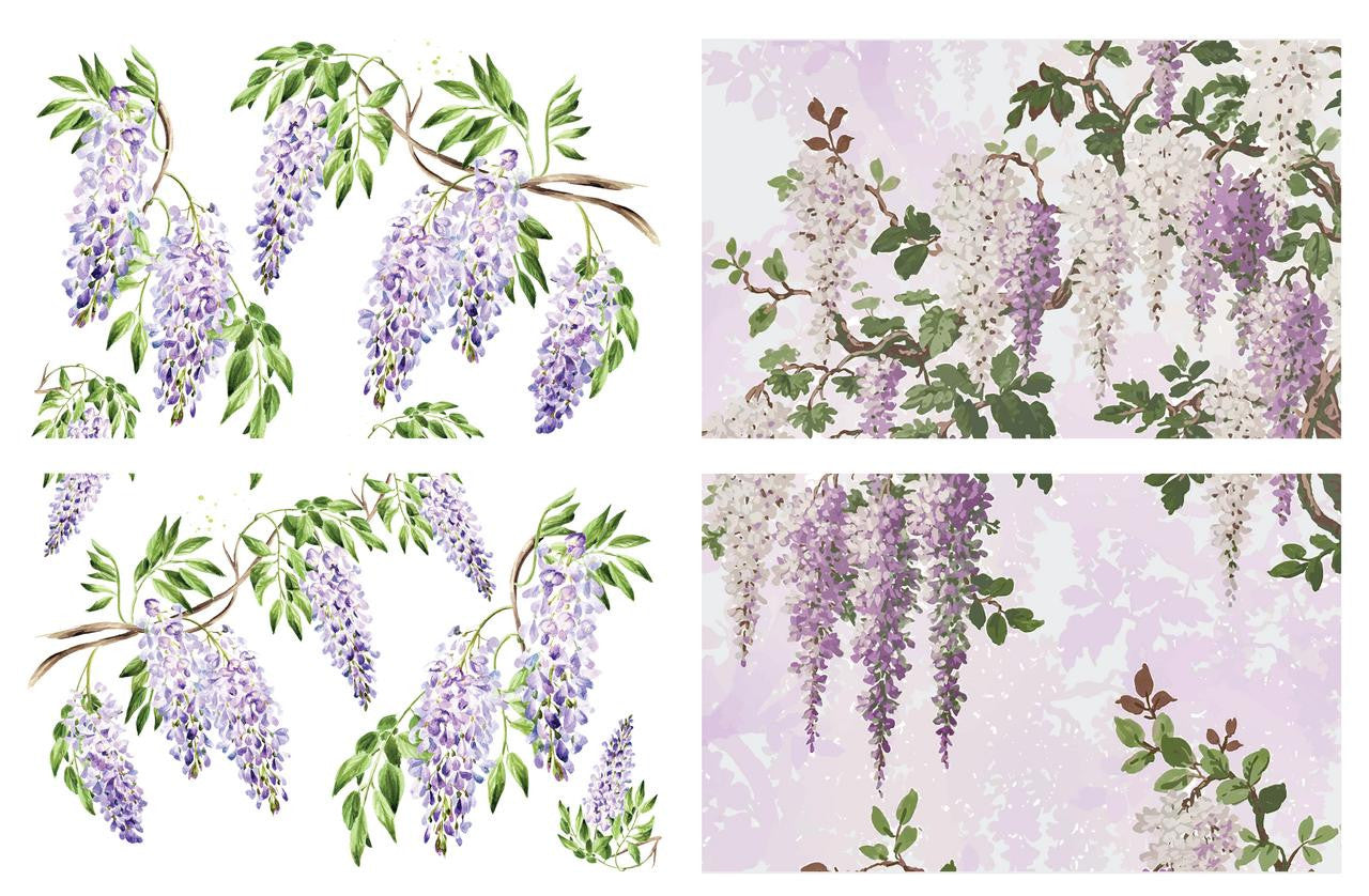 Wisteria Spring - Transfer