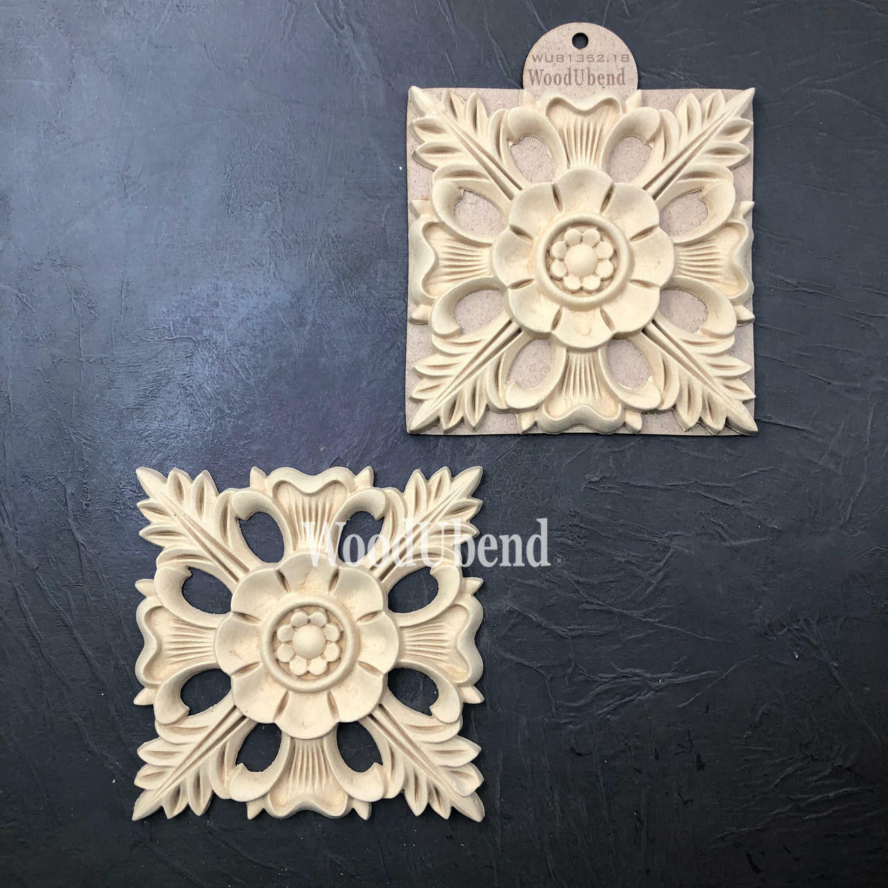 Floral Applique #1352.18 (Set of 2)