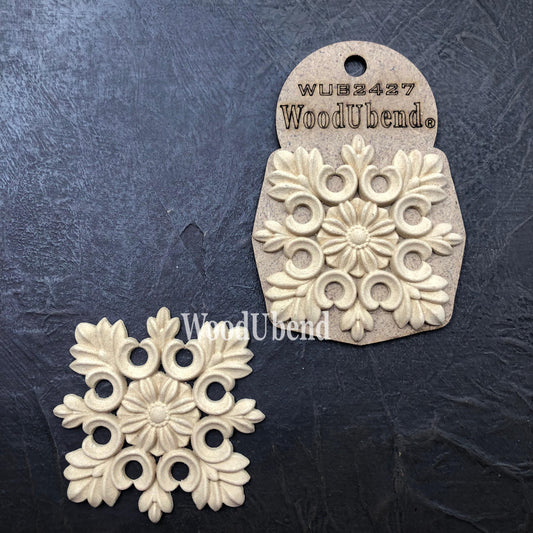 Floral Applique #2427 (set of 2)